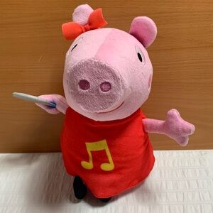 Musical Talking Peppa Pig 12” Plush by Hasbro